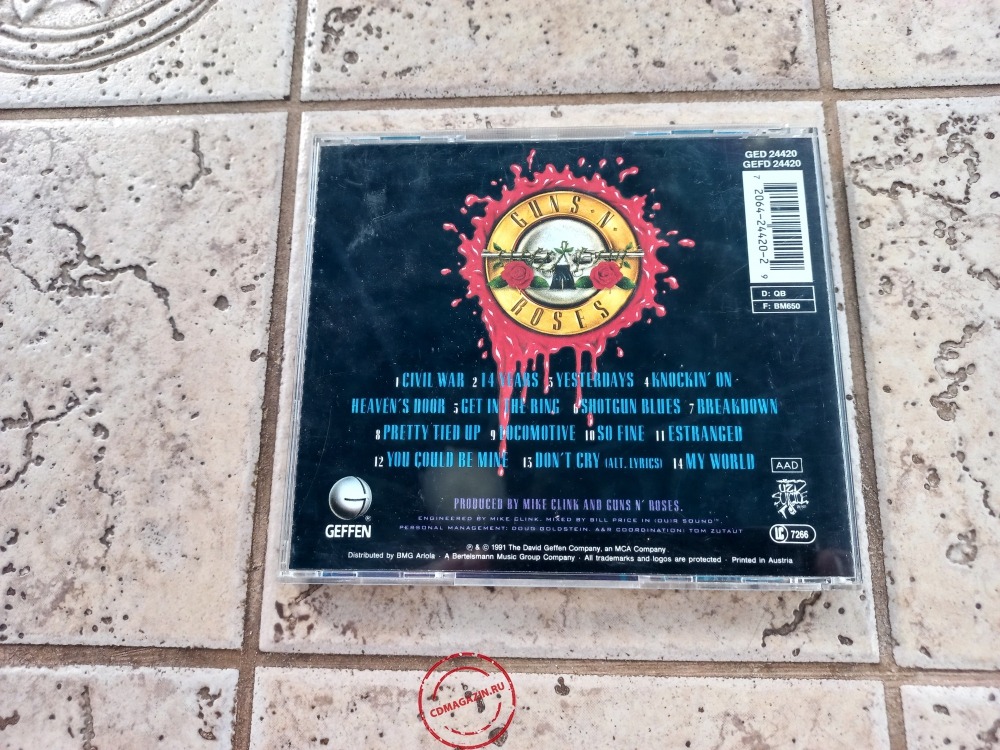 Audio CD: Guns N' Roses (1991) Use Your Illusion II