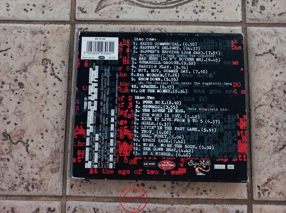 Audio CD: Sugarhill Gang (1999) Rapper's Delights Audio CD: Sugarhill Gang (1999) Rapper's Delights