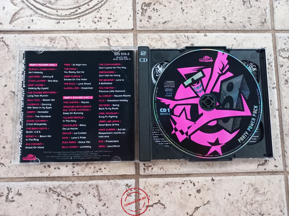 Audio CD: VA Party Power Pack (1995) Vol. 4 Audio CD: VA Party Power Pack (1995) Vol. 4