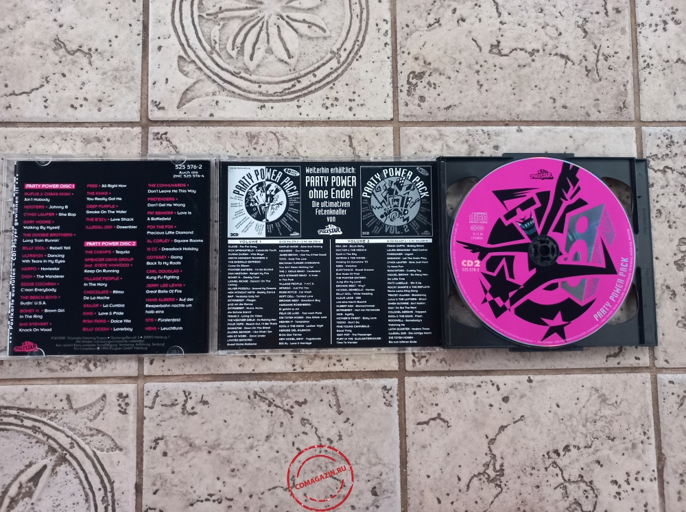 Audio CD: VA Party Power Pack (1995) Vol. 4 Audio CD: VA Party Power Pack (1995) Vol. 4