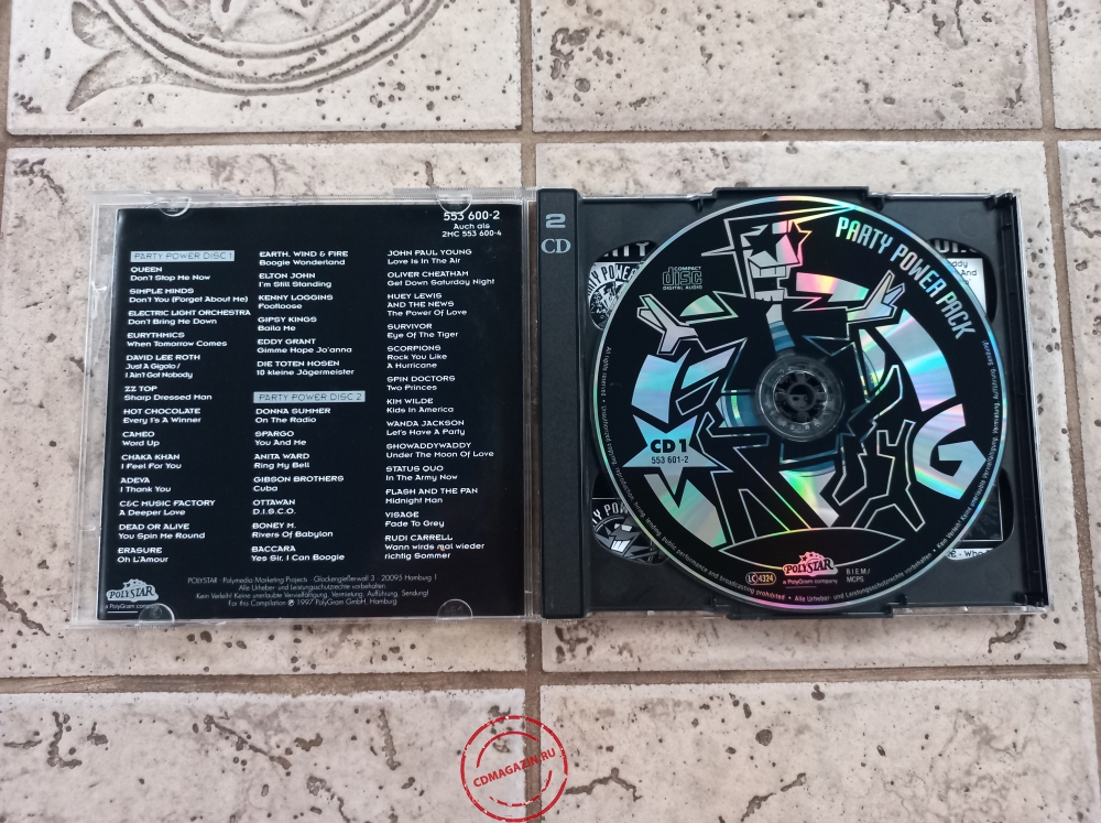 Audio CD: VA Party Power Pack (1997) Vol. 6 Audio CD: VA Party Power Pack (1997) Vol. 6