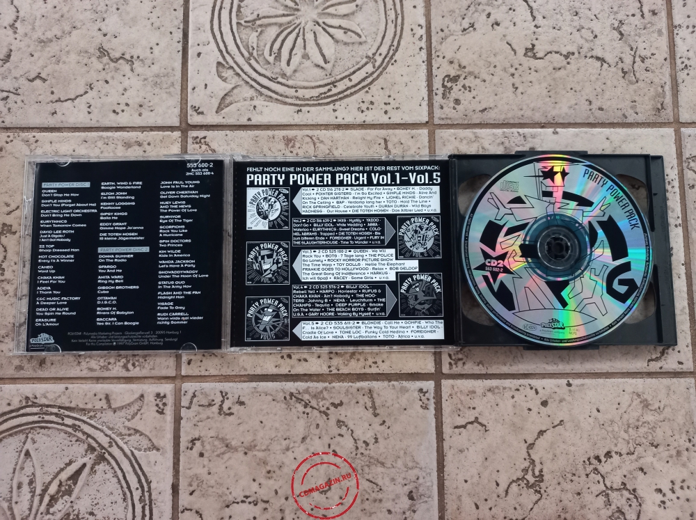 Audio CD: VA Party Power Pack (1997) Vol. 6 Audio CD: VA Party Power Pack (1997) Vol. 6