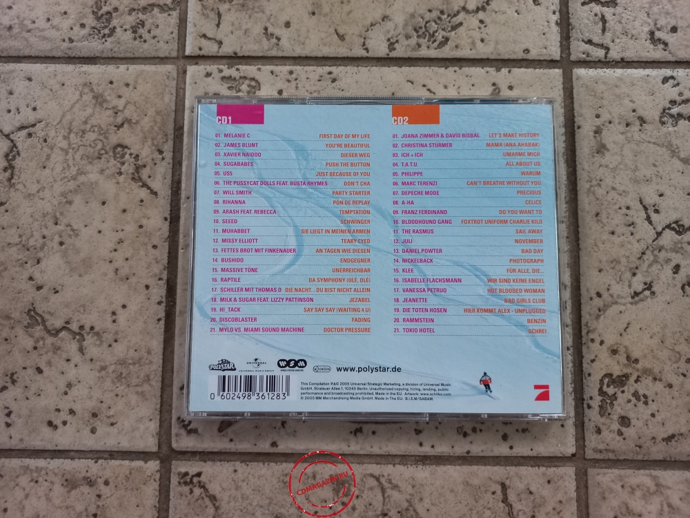 Audio CD: VA Mega Hits (2006) 2006 Die Erste