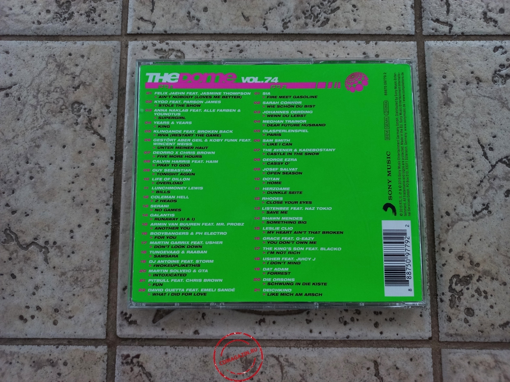 Audio CD: VA The Dome (2015) Vol. 74