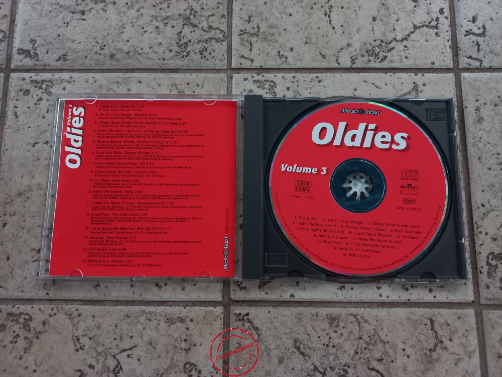 Audio CD: VA Oldies (2001) Volume 3 Audio CD: VA Oldies (2001) Volume 3