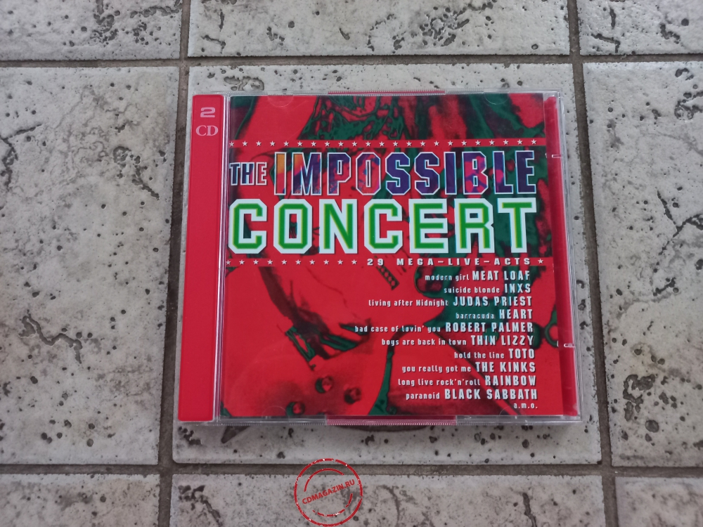 Audio CD: VA The Impossible Concert (1994) 29 Mega-Live-Acts