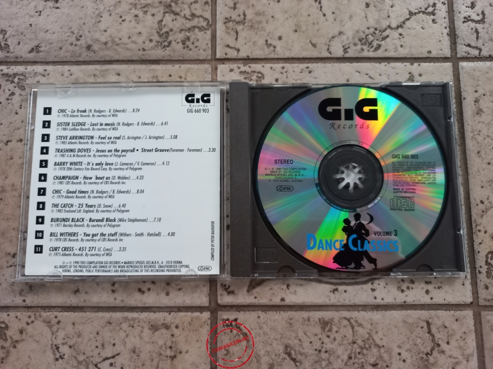 Audio CD: VA Dance Classics (1990) Volume 3