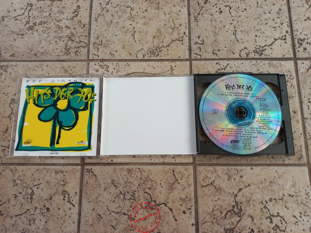 Audio CD: VA Pop-Giganten (1991) Hits Der 70er