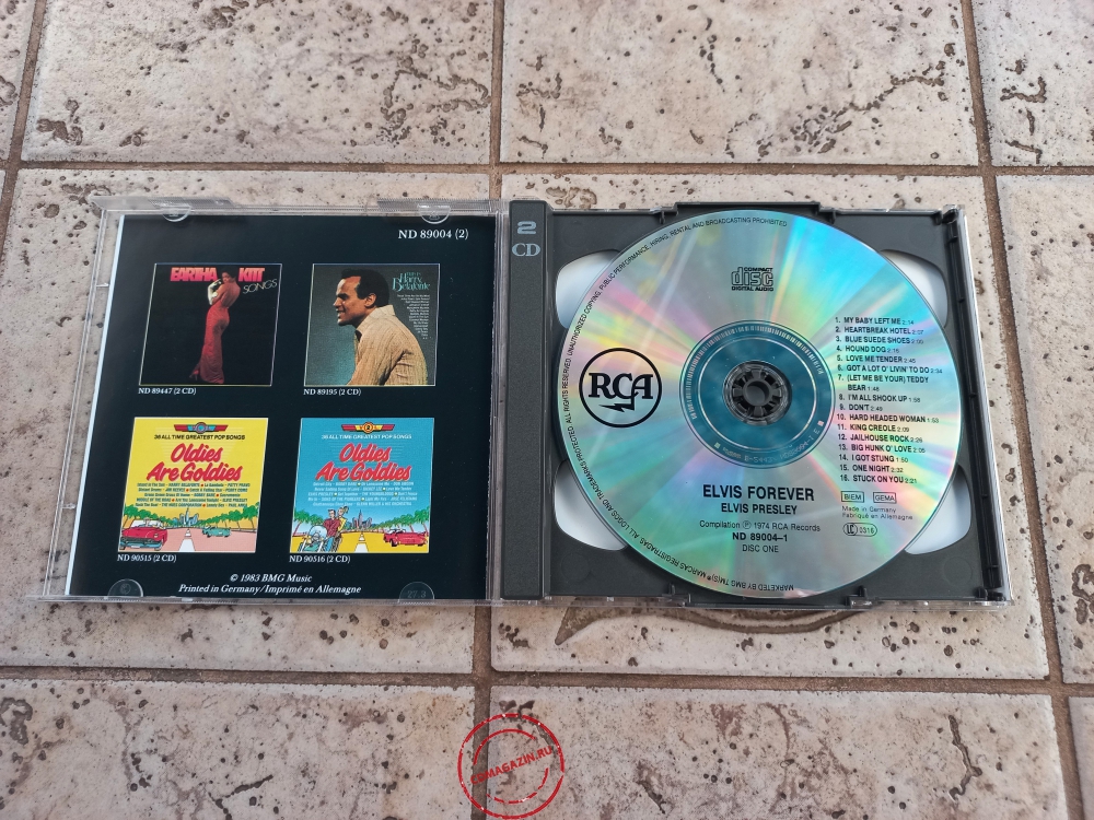 Audio CD: Elvis Presley (1974) Elvis Forever