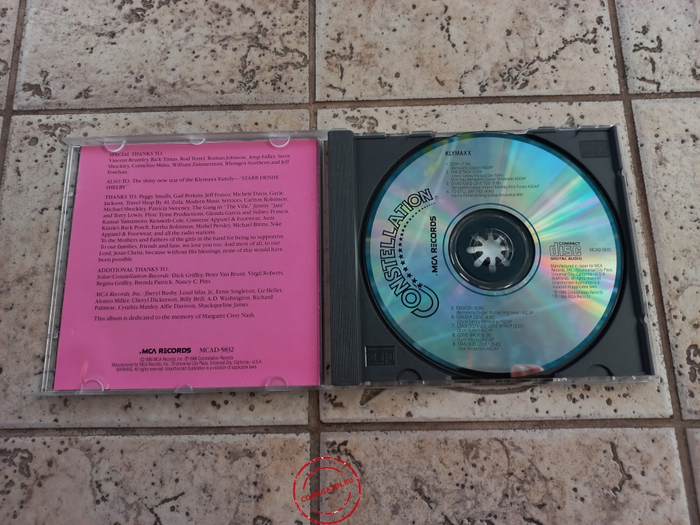 Audio CD: Klymaxx (1986) Klymaxx