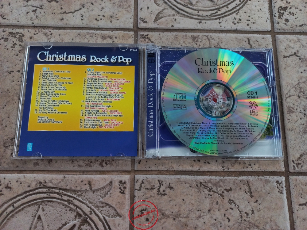 Audio CD: VA Christmas Rock & Pop (2008) Compilation