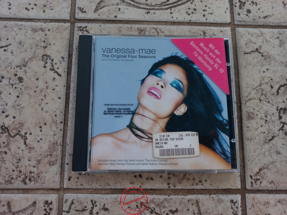 Audio CD: Vanessa Mae (1998) The Original Four Seasons & The Devil's Trill Sonata