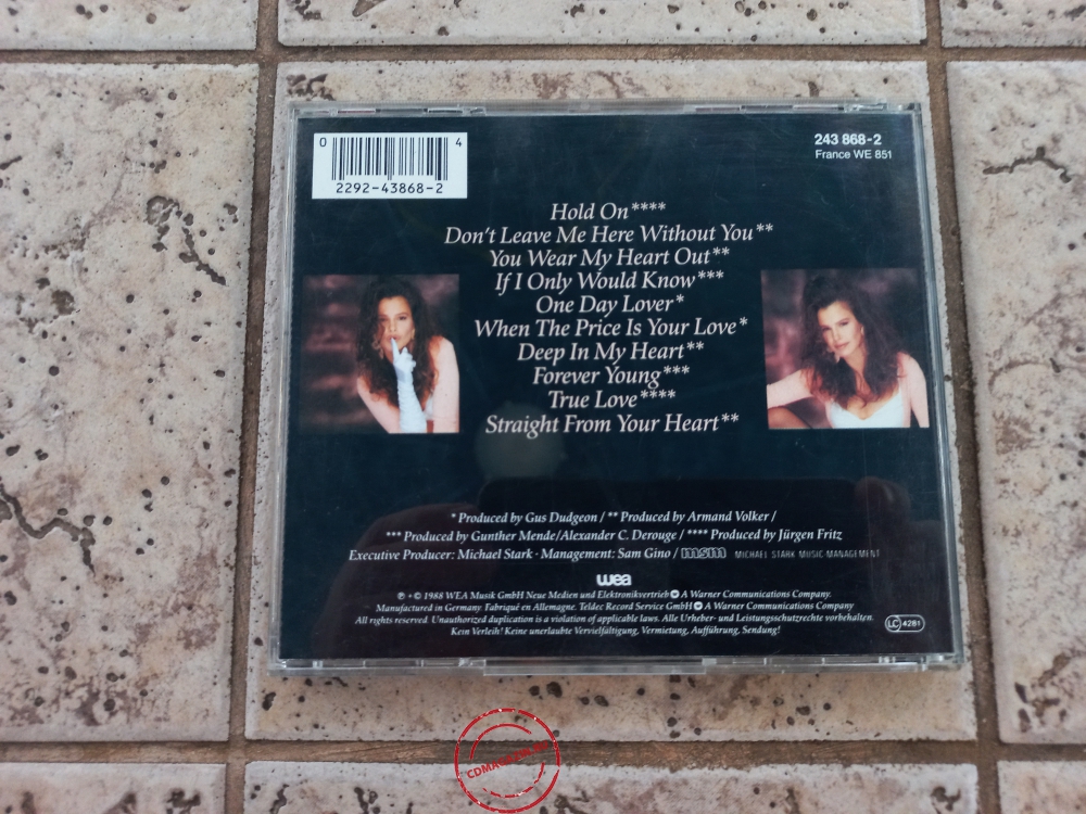 Audio CD: Bonnie Bianco (1988) True Love, Lory