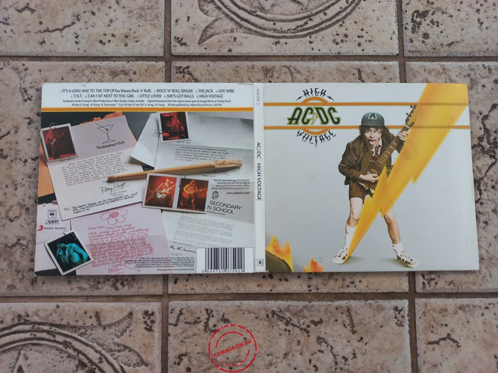 Audio CD: AC/DC (1976) High Voltage