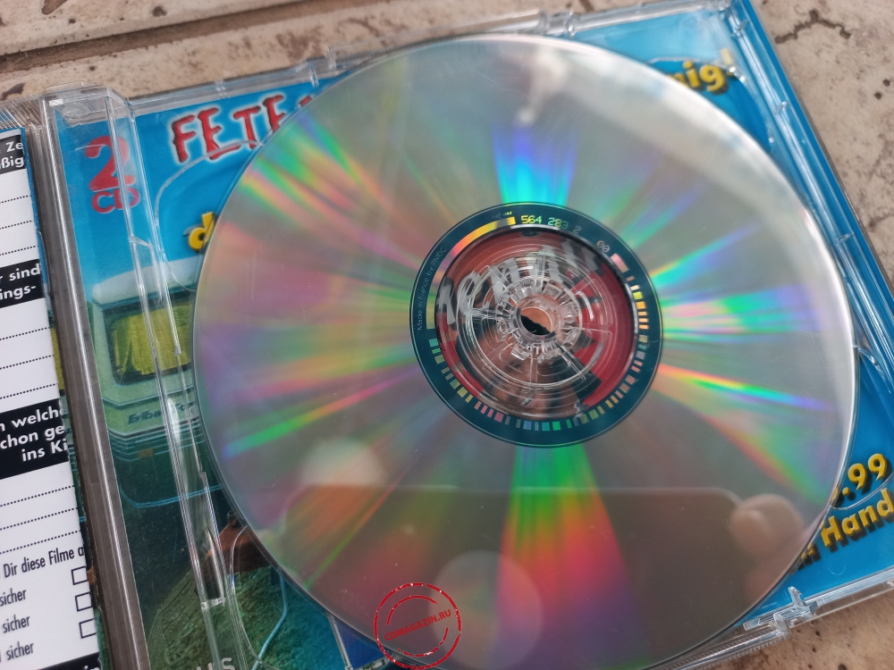 Audio CD: VA Fetenhits (1999) Die Deutsche 2