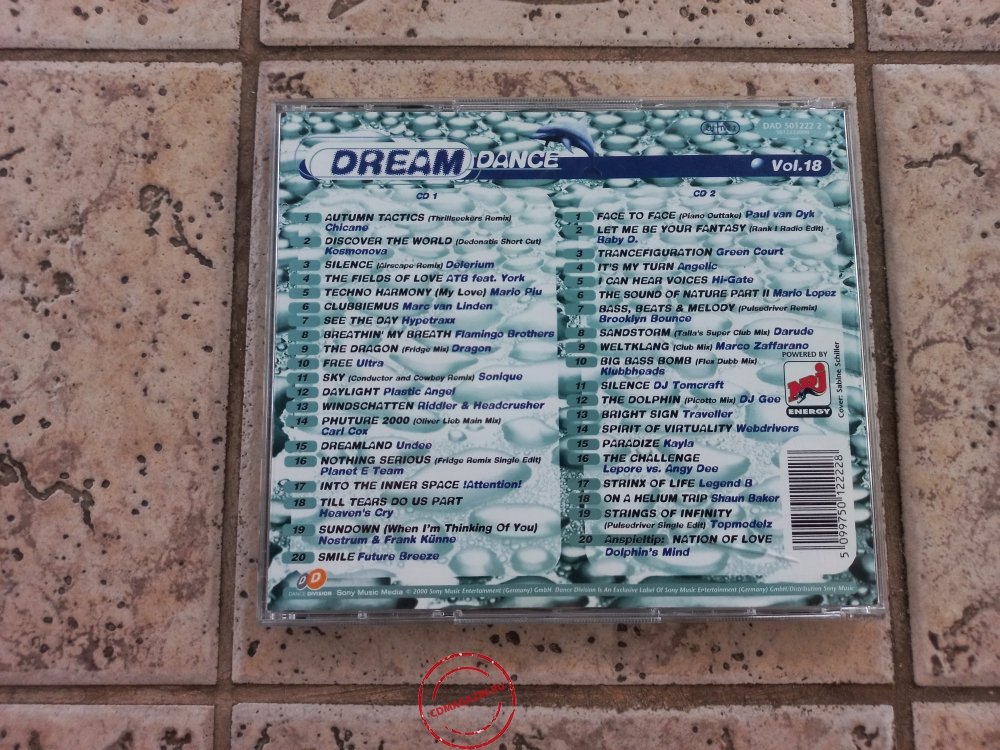 Audio CD: VA Dream Dance (2000) Vol.18