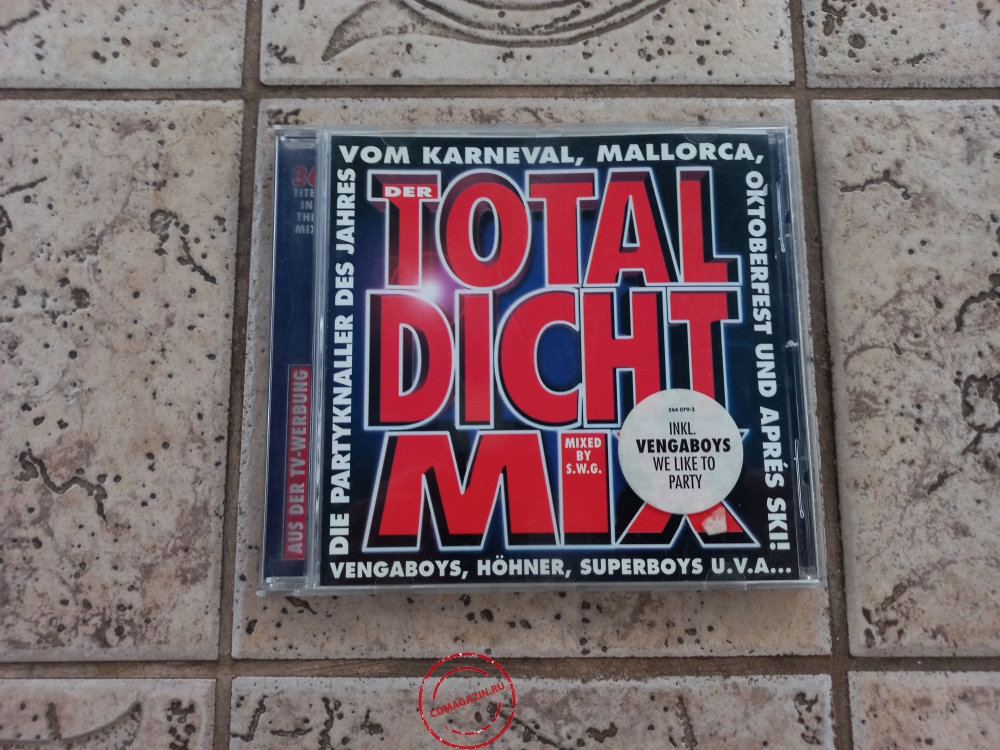 Audio CD: VA Der Total Dicht Mix (1998) Compilation Audio CD: VA Der Total Dicht Mix (1998) Compilation