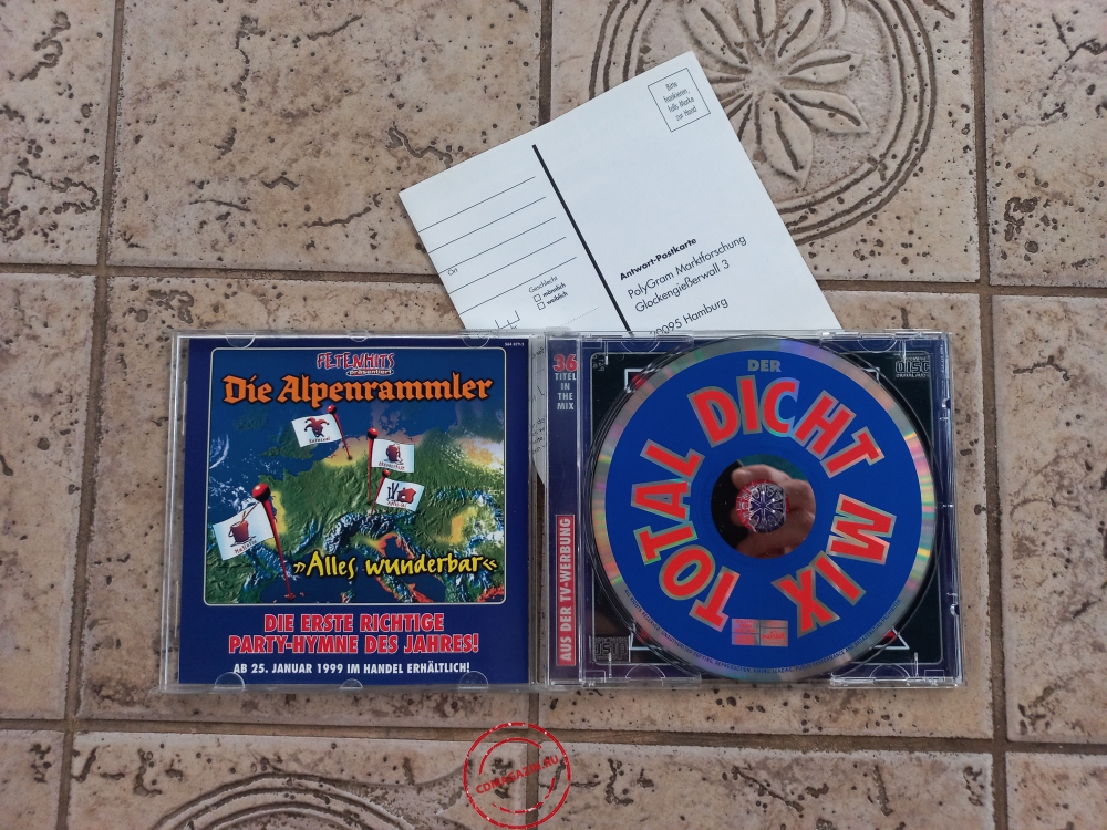 Audio CD: VA Der Total Dicht Mix (1998) Compilation Audio CD: VA Der Total Dicht Mix (1998) Compilation