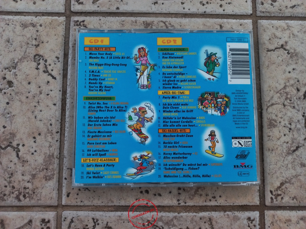 Audio CD: VA Fetenkult (2000) Huttenzauber