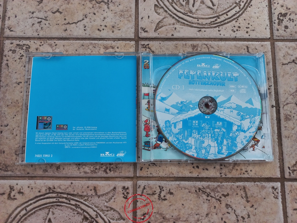 Audio CD: VA Fetenkult (2000) Huttenzauber