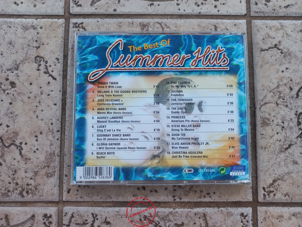 Audio CD: VA The Best Of Summer Hits (2000) Compilation