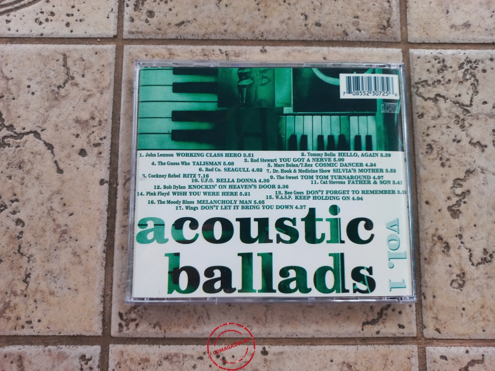 Audio CD: VA Acoustic Ballads (2000) Vol. 1