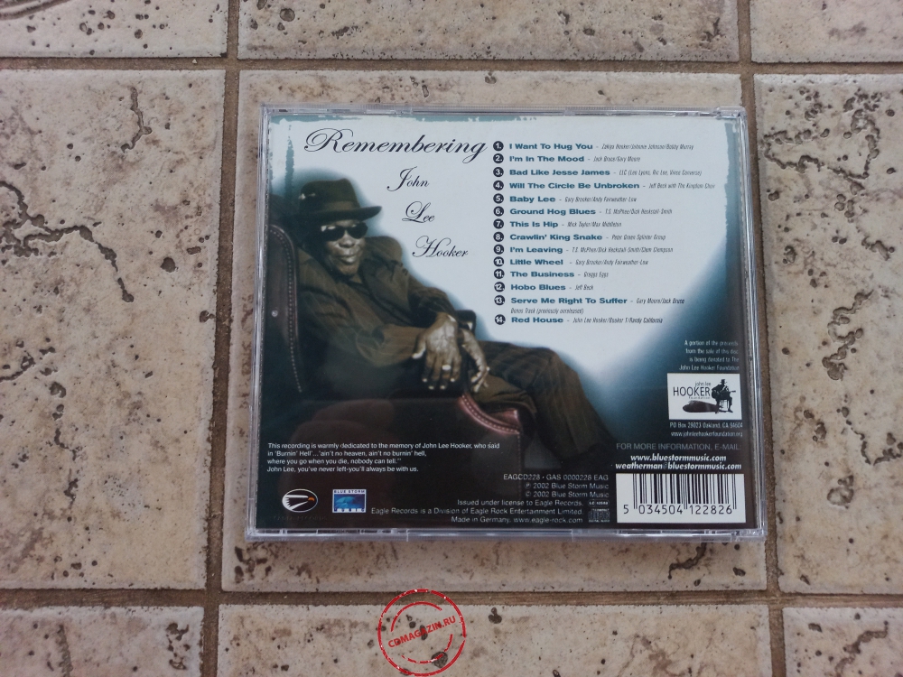 Audio CD: VA From Clarksdale To Heaven (2002) Remembering John Lee Hooker
