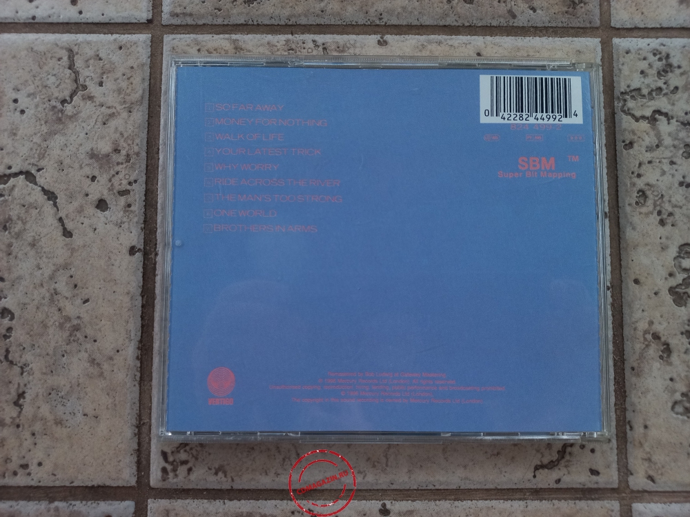 Audio CD: Dire Straits (1985) Brothers In Arms Audio CD: Dire Straits (1985) Brothers In Arms