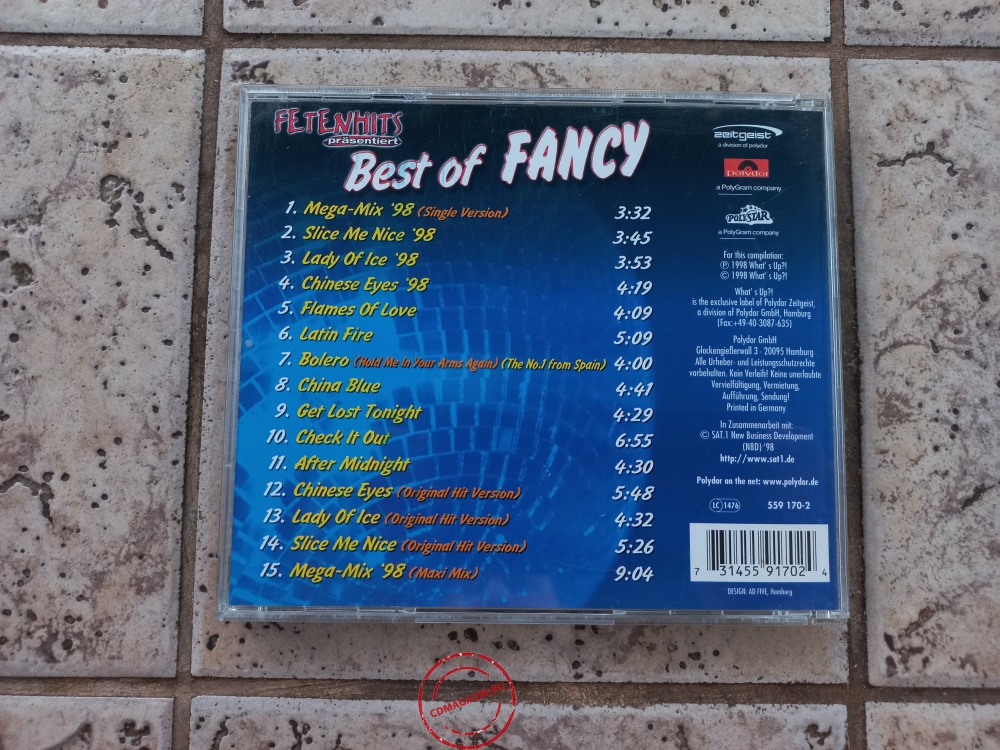 Audio CD: Fancy (1998) Best Of Fancy Audio CD: Fancy (1998) Best Of Fancy