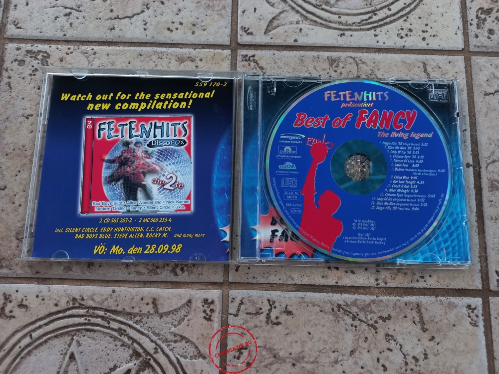 Audio CD: Fancy (1998) Best Of Fancy Audio CD: Fancy (1998) Best Of Fancy