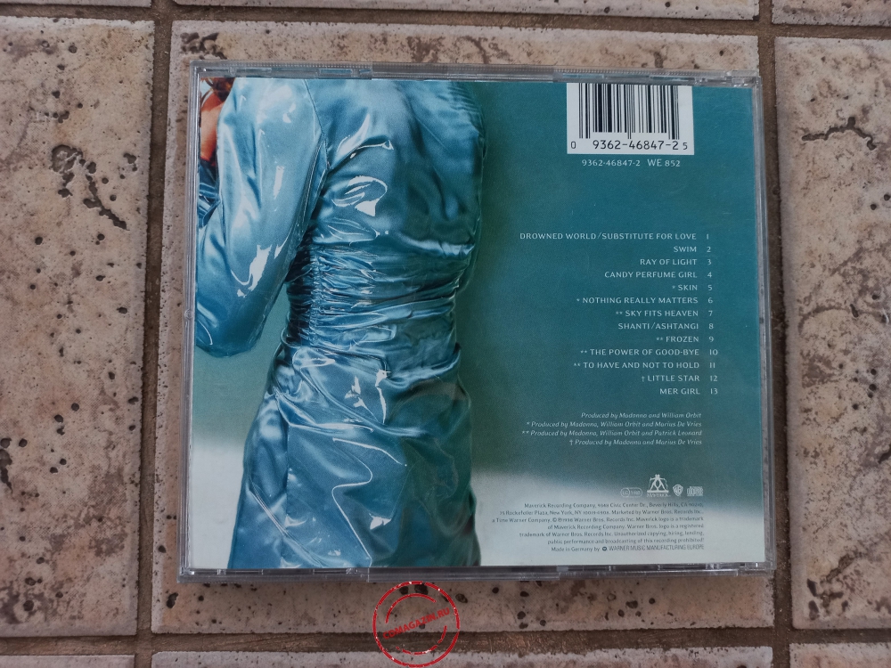 Audio CD: Madonna (1998) Ray Of Light