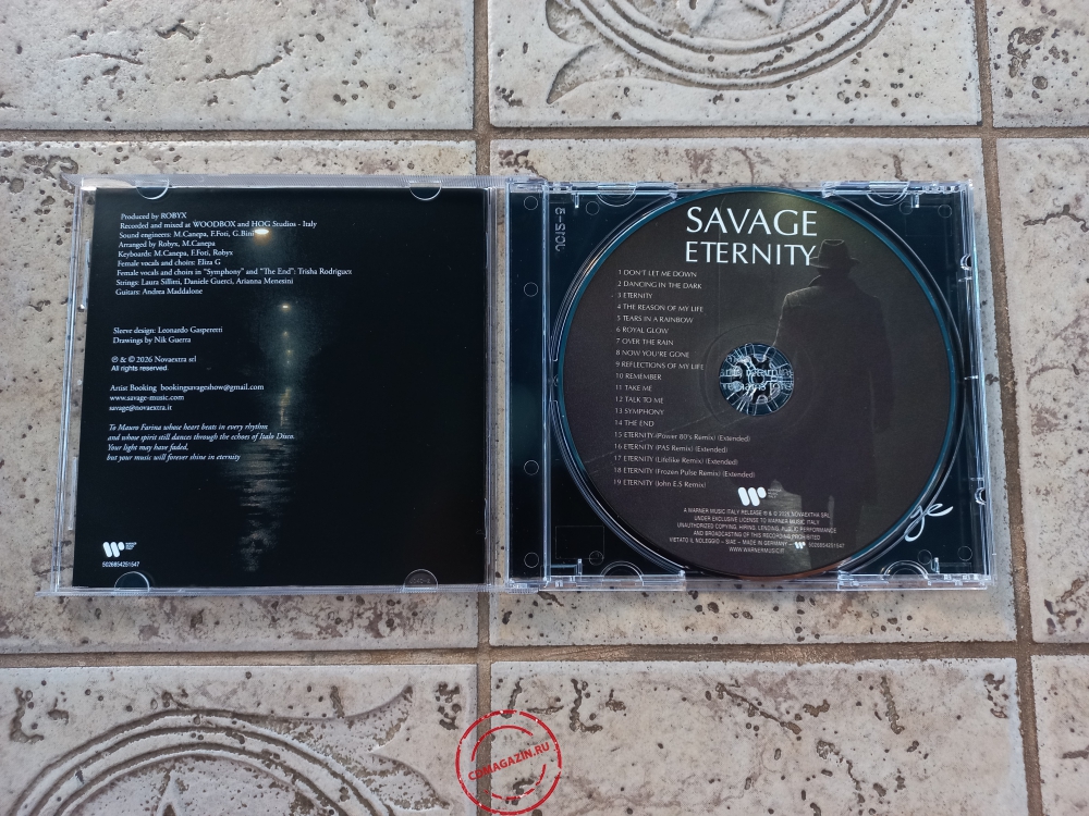 Audio CD: Savage (2026) Eternity