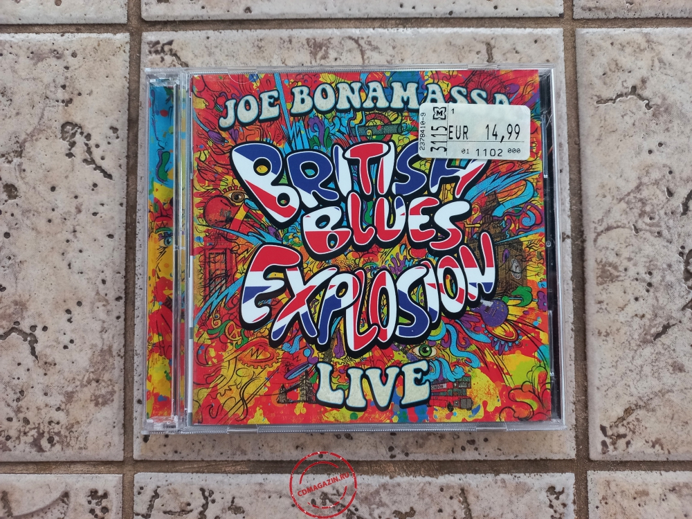 Audio CD: Joe Bonamassa (2018) British Blues Explosion Live