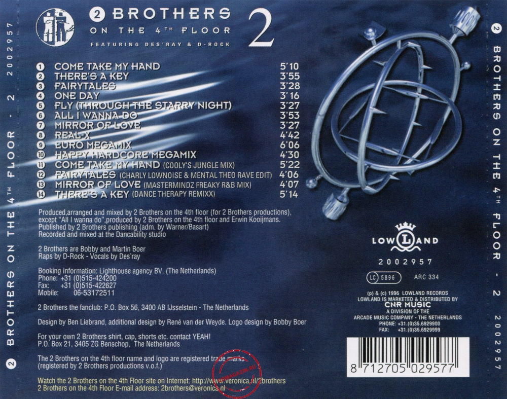 Audio CD: 2 Brothers On The 4th Floor (1996) 2 Audio CD: 2 Brothers On The 4th Floor (1996) 2