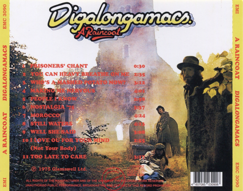 Audio CD: A Raincoat (1975) Digalongamacs