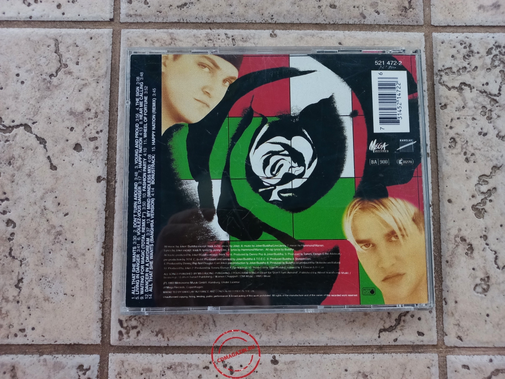 Audio CD: Ace Of Base (1993) Happy Nation (U.S. Version)