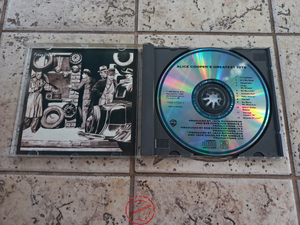 Audio CD: Alice Cooper (1974) Alice Cooper's Greatest Hits