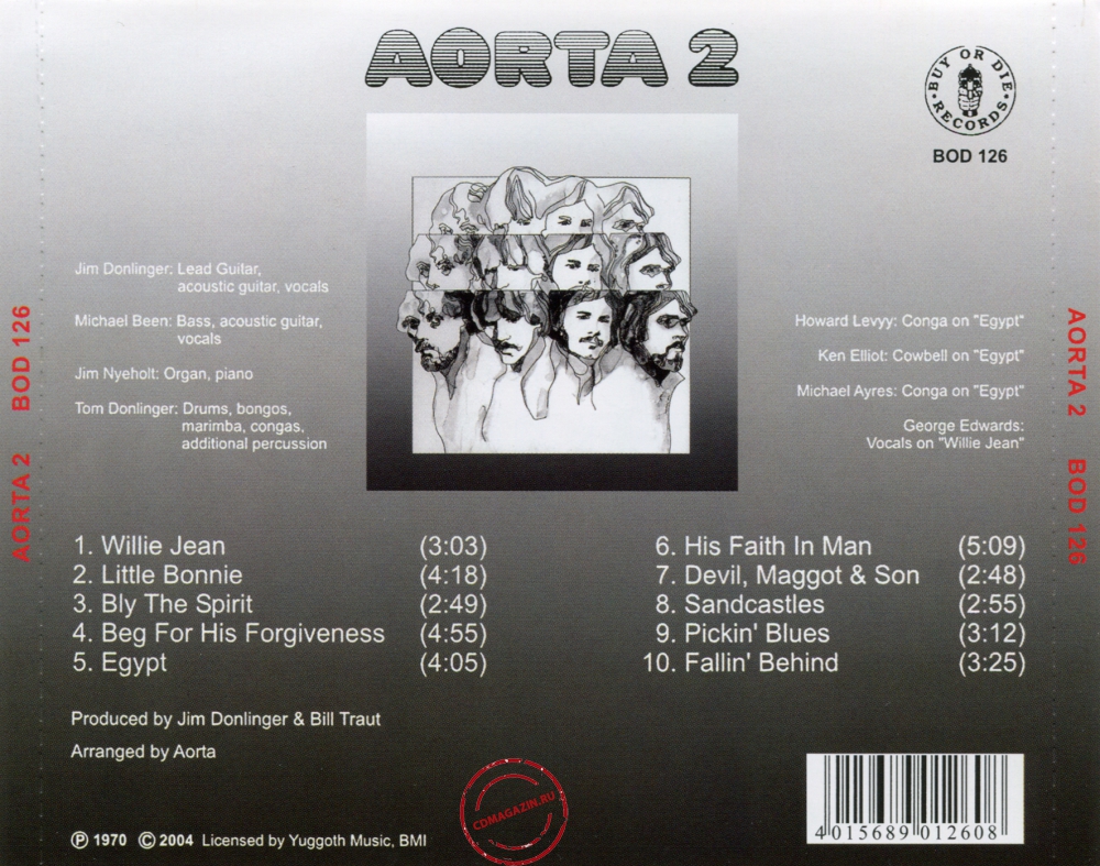 Audio CD: Aorta (1970) Aorta 2 Audio CD: Aorta (1970) Aorta 2