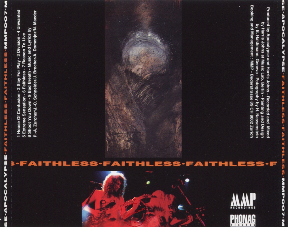 Audio CD: Apocalypse (6) (1993) Faithless Audio CD: Apocalypse (6) (1993) Faithless