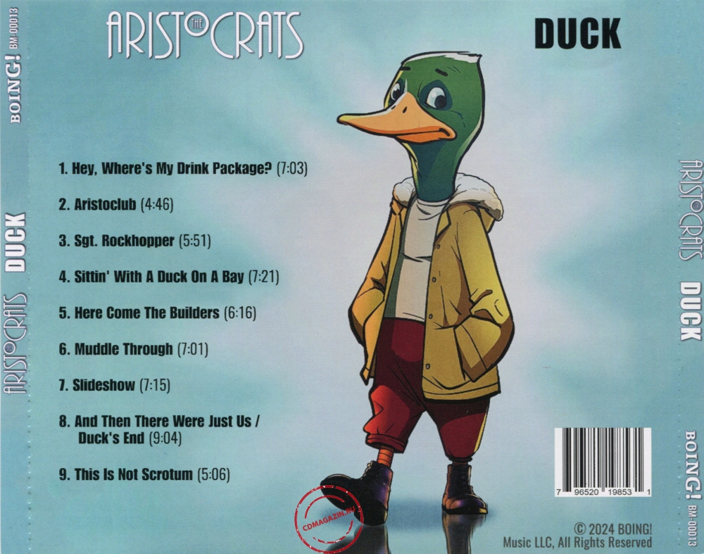 Audio CD: Aristocrats (4) (2024) Duck Audio CD: Aristocrats (4) (2024) Duck