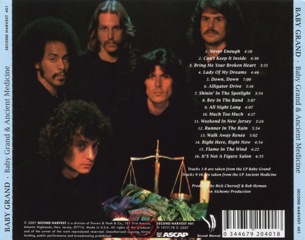 Audio CD: Baby Grand (3) (1977) Baby Grand + Ancient Medicine