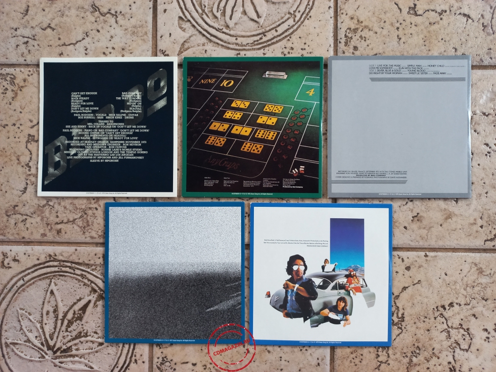 Audio CD: Bad Company (3) (2014) Original Album Series