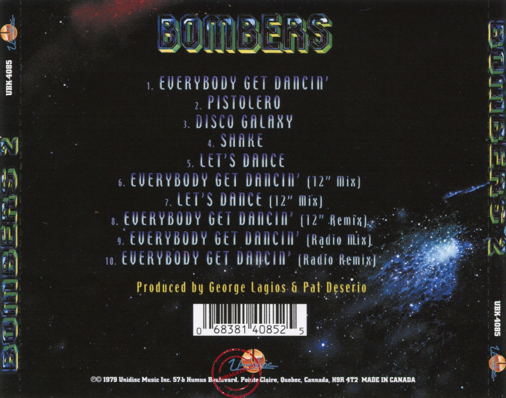 Audio CD: Bombers (1979) Bombers 2