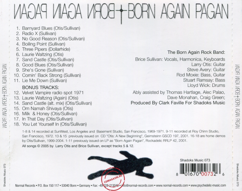 Audio CD: Born Again (1972) Born Again Pagan