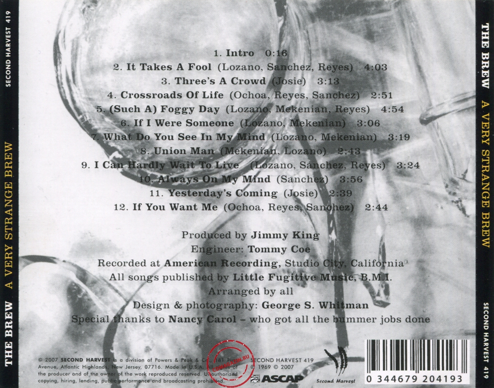 Audio CD: Brew (4) (1969) A Very Strange Brew