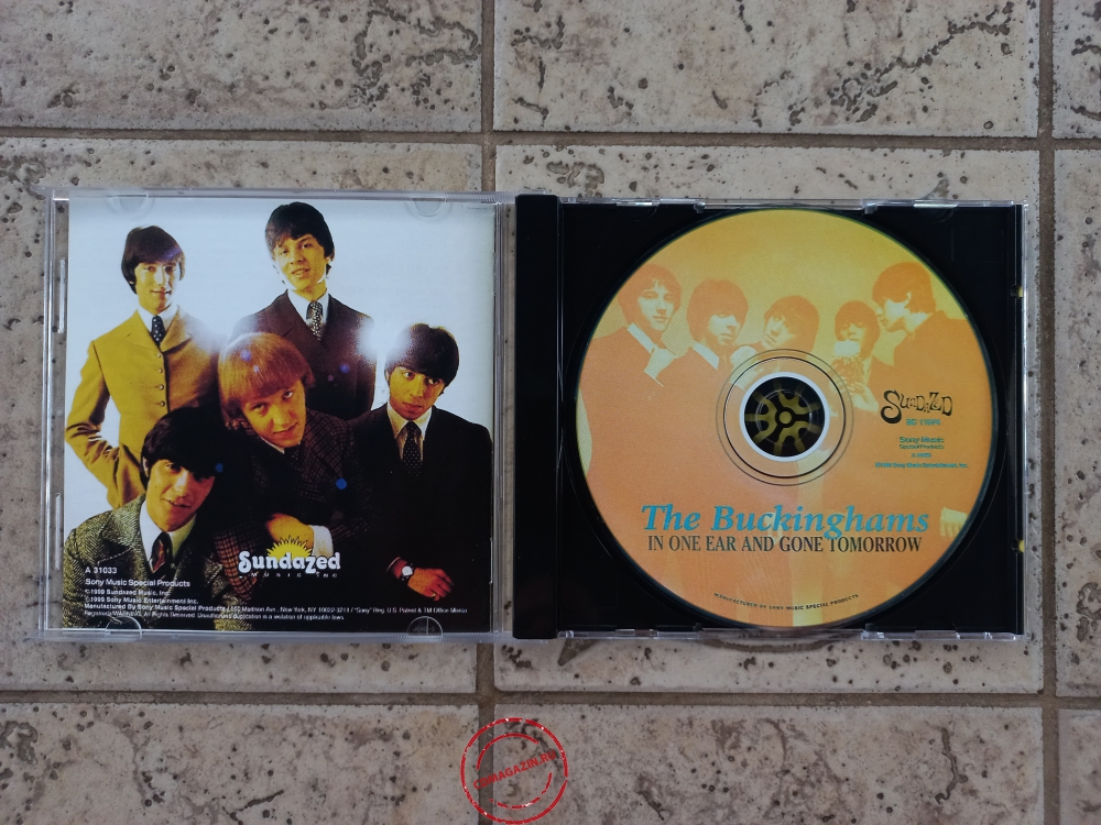 Audio CD: Buckinghams (1968) In One Ear And Gone Tomorrow
