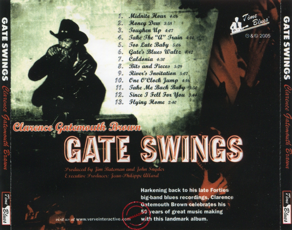 Audio CD: Clarence ''Gatemouth'' Brown (1997) Gate Swings
