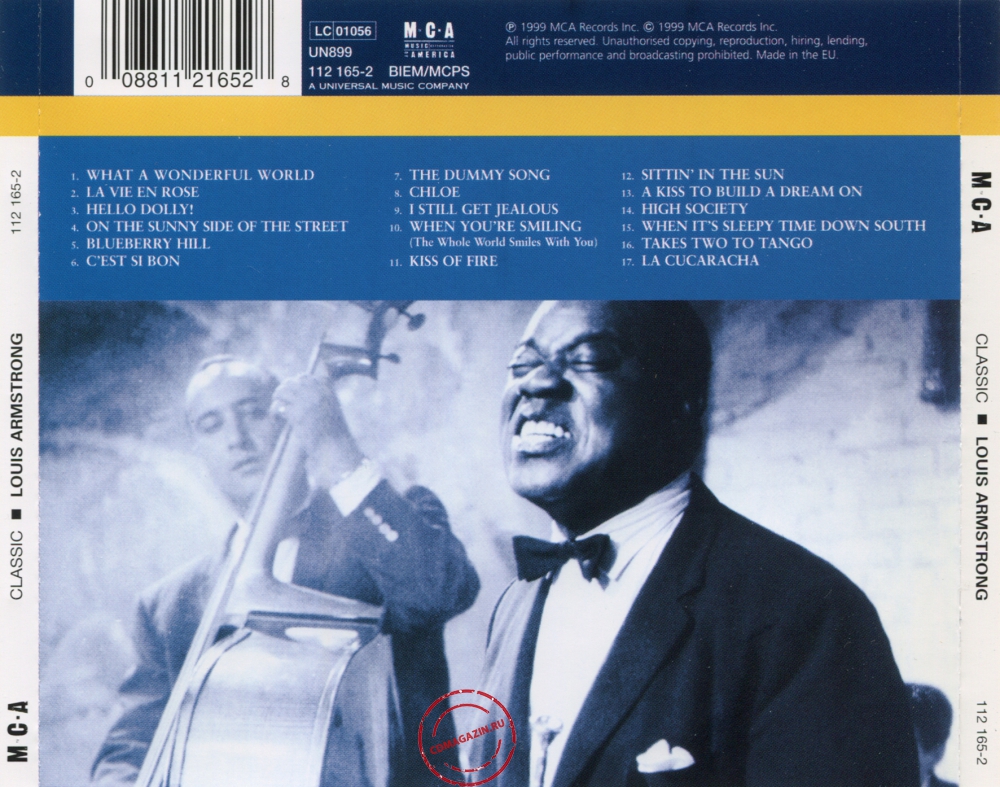 Audio CD: Louis Armstrong (1999) Classic