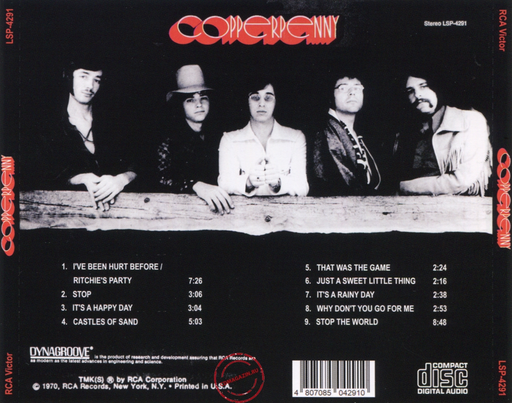 Audio CD: Copperpenny (1970) Copperpenny