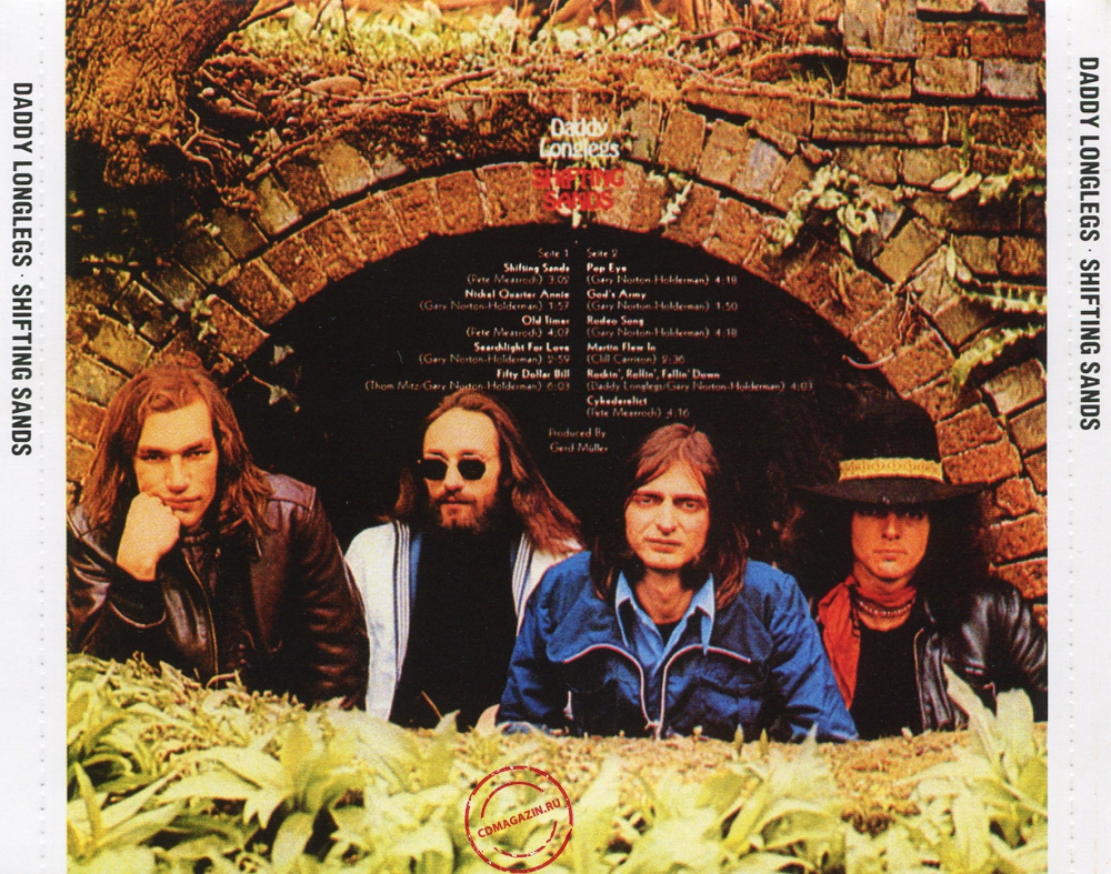 Audio CD: Daddy Longlegs (1972) Shifting Sands Audio CD: Daddy Longlegs (1972) Shifting Sands
